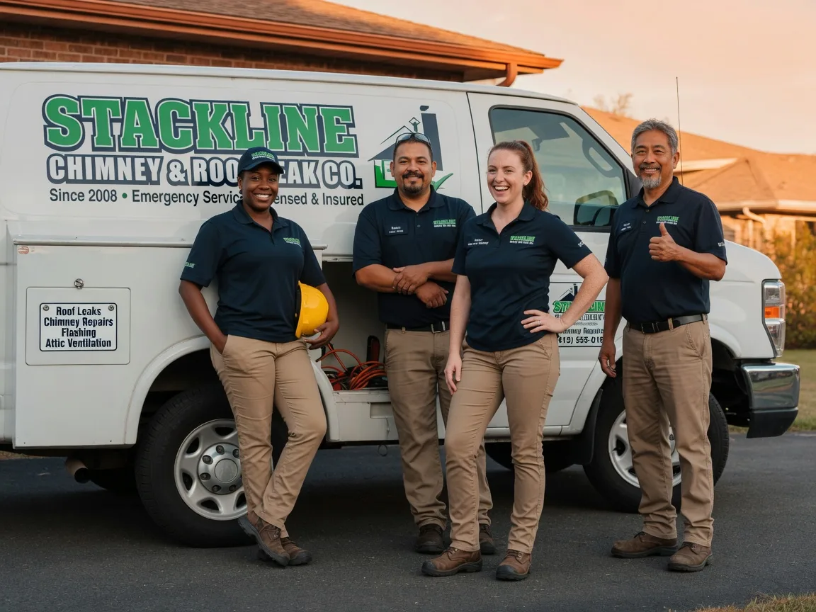 Chimney flashing repair company in Boston, VA